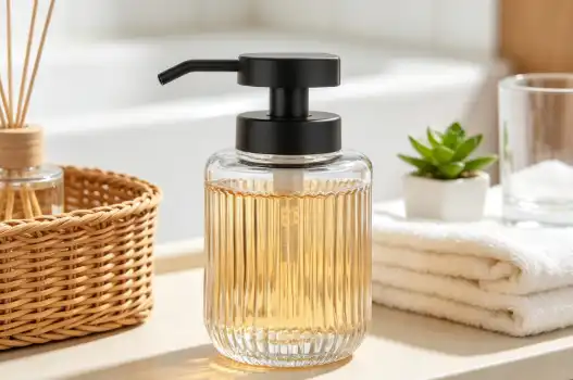 Why Choose a Vertical Ribbed Glass Soap Dispenser for Your Home?