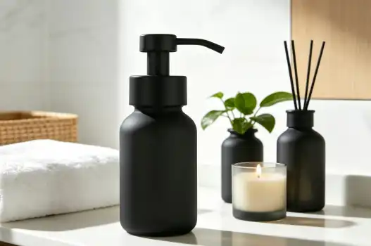 Black Matte Glass Pump Bottles: The Ultimate Packaging Choice for Premium Skincare Brands