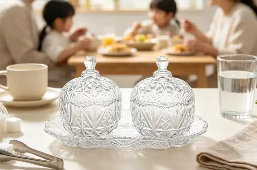 Clear Glass Sugar Bowl With Lid vs Plastic: Which Is Better?